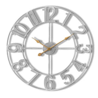 Large 16" wall clock