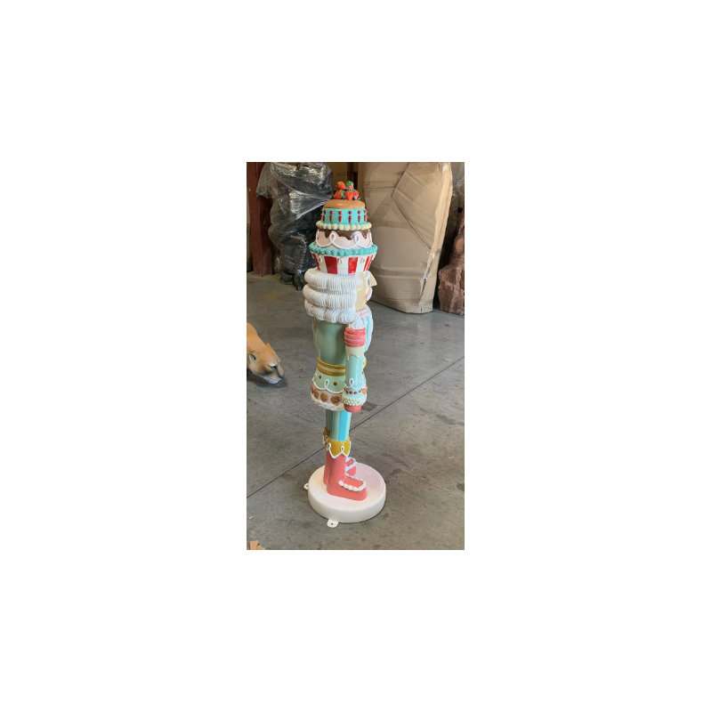 Statue de petit gâteau au chocolat Alviery