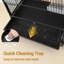 84cm Stainless Steel Flight Cage