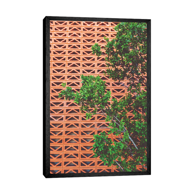 Southwestern Tree 1 Piece Wall Art on Canvas, 152.4cm H x 101.6cm W x 3.81cm D, Black Framed