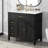 Dancy Bathroom Vanity With Sink, Black Bathroom Cabinet With Drawers-1605734