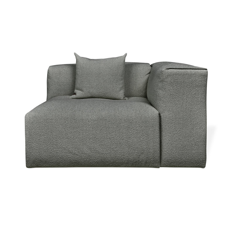 Nest Modular Right Arm Chair, Morris Scoria