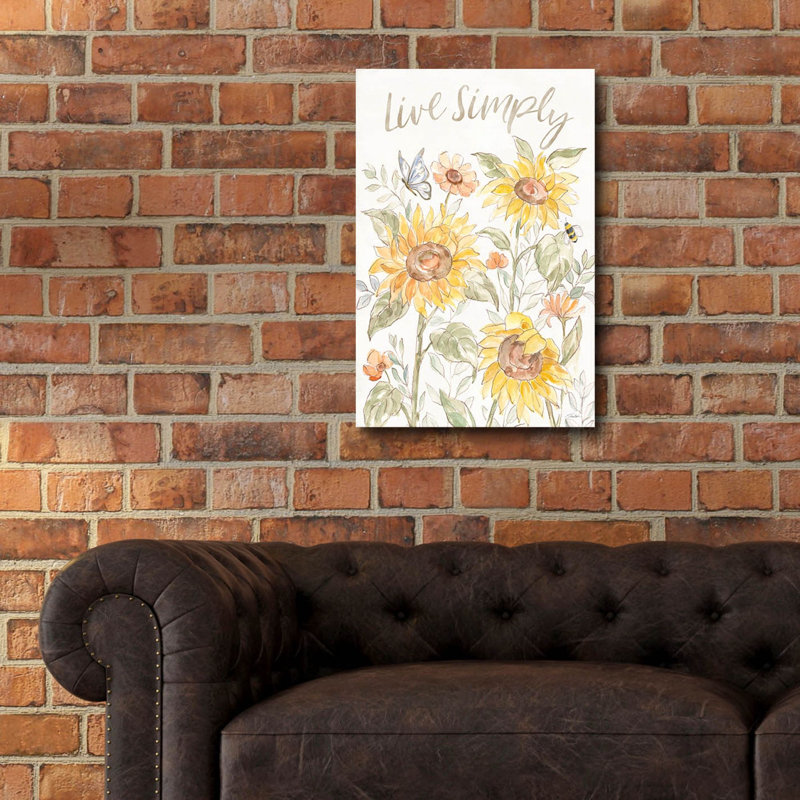  «Sunny Blooms 3» par Silvia Vassileva, art mural en verre acrylique, H 24 po x l 16 po x P 0,2 po