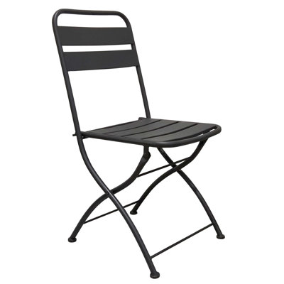 MoretinMarsh Steel Patio Folding Chair Folding Chair Set