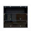 Armoire de rangement pour chaussures avec porte en verre-121042155