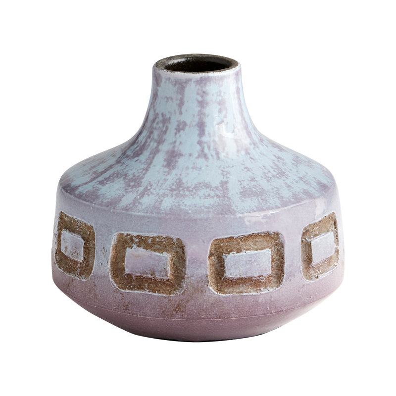 Vase de table Bako, H 8 po x l 9 po x P 9 po