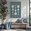 Strom Blue Retro Bauhaus, affiche II, reproduction sur toile-1800712658-1800712664-1800712670