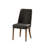 Alandre Harte Chair - Black & Walnut