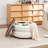 Upholstered Round Storage Ottoman-455693998