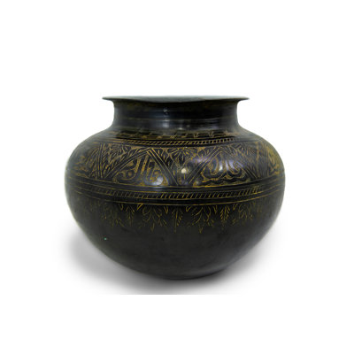 Vase en pot rétro avec motifs islamiques