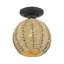 Petit luminaire semi-encastré 1 lumière Aliane-1537143930