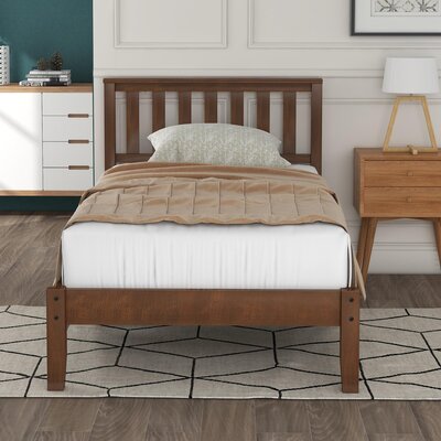 Twin Solid Wood Storage Platform Bed -  Red Barrel StudioÂ®, 8C01721CE40941E7858BAF6CA5E5CBC3