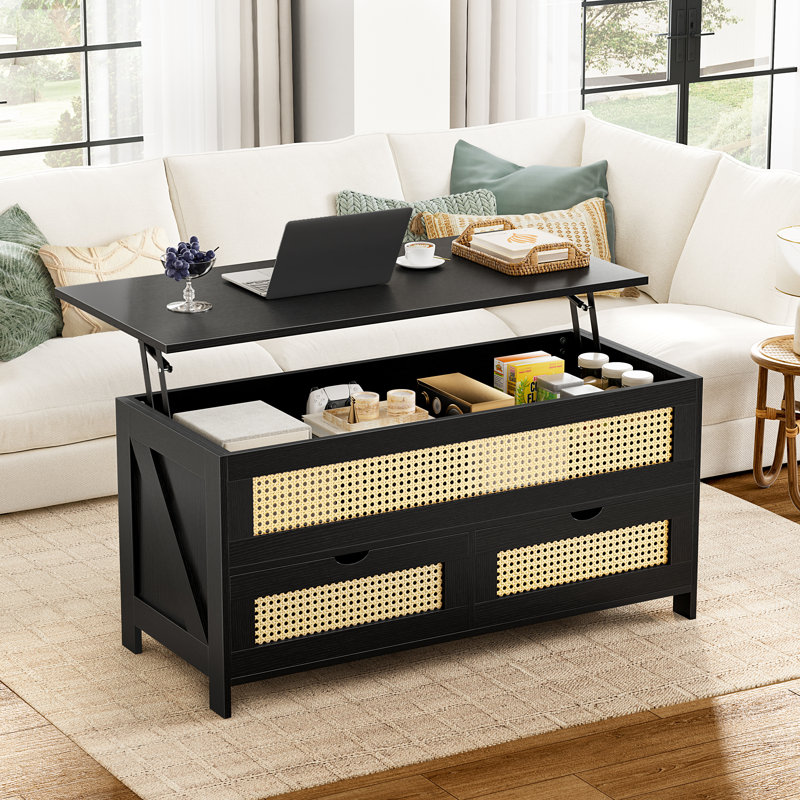 Torron Nesting Coffee Table, Black
