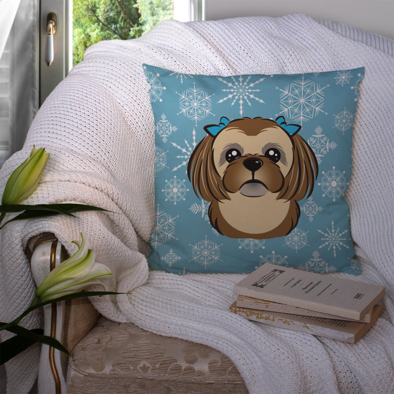  Coussin 14 po Shih Tzu, Brun