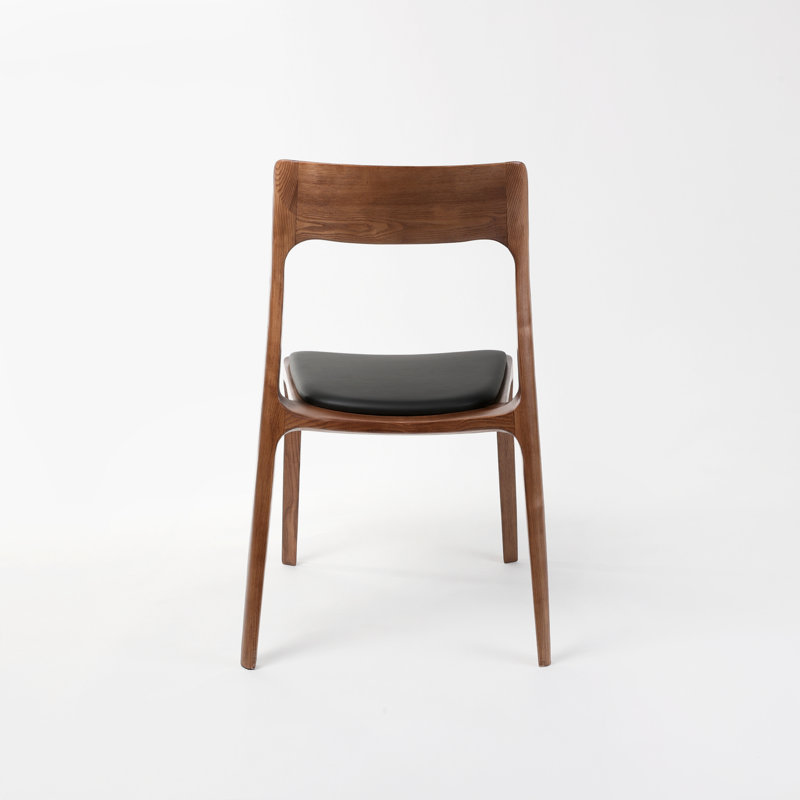 Chaise de salle à manger Tello, noyer (ensemble de 2)