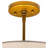 Zarielle 3 - Light Brass Single Pendant