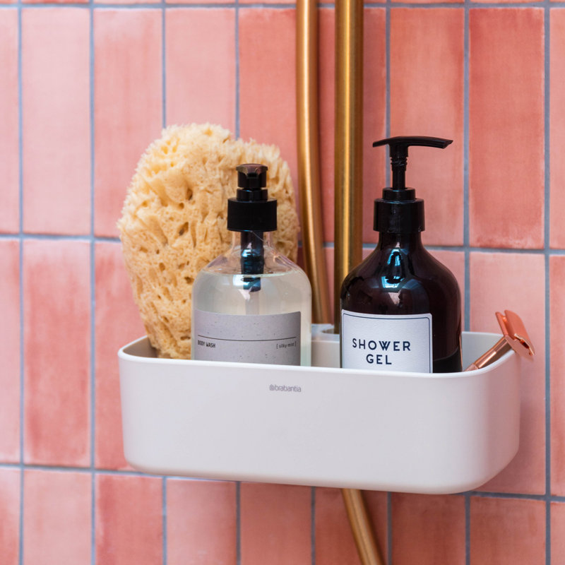 Brabantia Renew Shower Caddy, Soft Beige