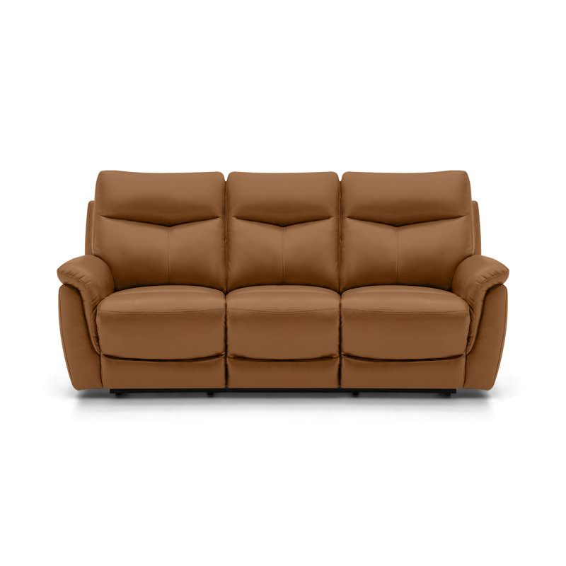 Holland 3 Seater Power Recliner, Brown