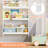 Phippen 2-pieces Nursery Floating Shelf, 43.7" H x 22.8" W Floating Bookcase-340183458