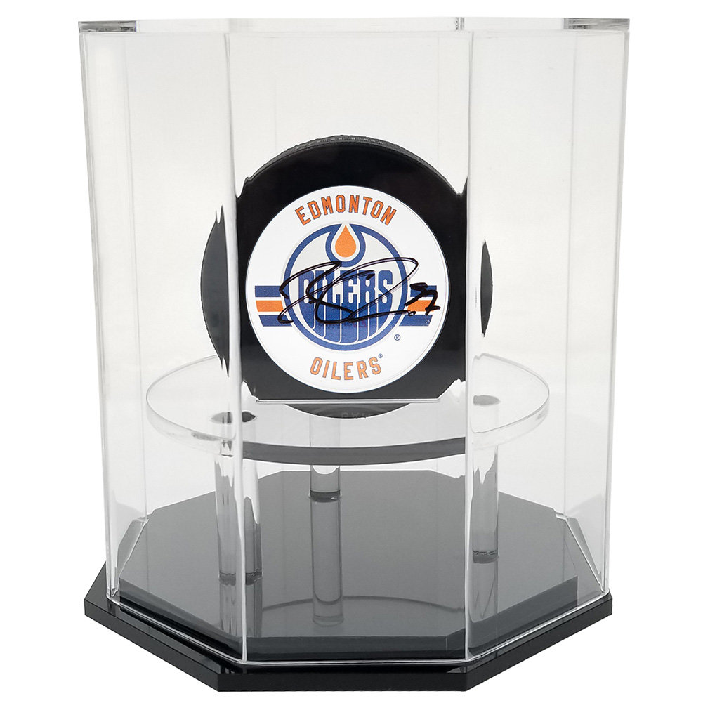 Vandue Corporation 5.5'' W 5.5'' D Hockey Plastic/Acrylic Ball / Puck Case Vandue Corporation