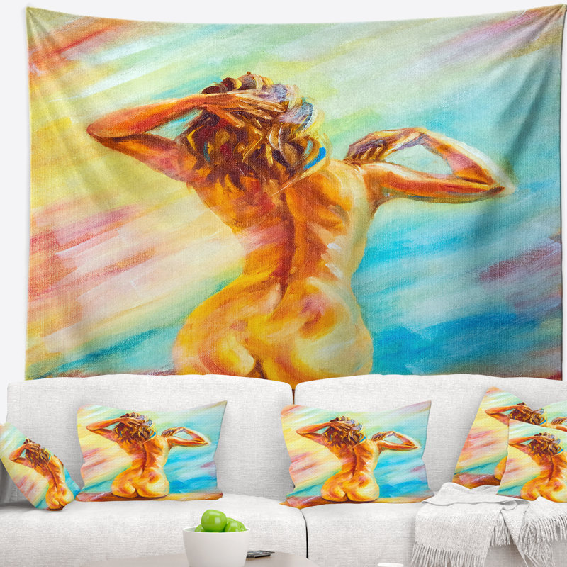 Polyester Tapestry, 50" H x 60" W