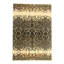 Handmade Cotton and Silk Abstract Area Rug