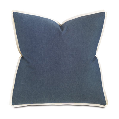 Wainscott Denim Cotton Blend Sham Set