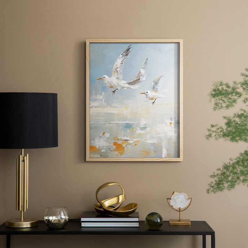 NAUTICAL Series CDXLII, reproduction encadrée - bois massif, Naturel, H 11 po x l 9 po
