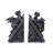 Gothic Castle Dragons Sculptural Bookends