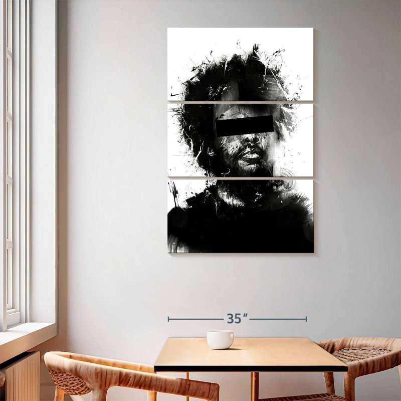 Portrait de Leisha Splash, H 65 po x l 42 po