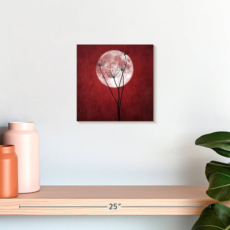 Oberle Glorious Blood Moon, 10" H x 10" W