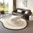 Semi-circle light luxury arc sofa