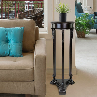 Solid Wood Plant Stand 2 Tier