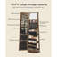 Armoire à bijoux autoportante de 21,5 po de large Hadiyaah