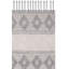 Tapis gris / ivoire en laine et coton tissé à la main Burnstad-916393417