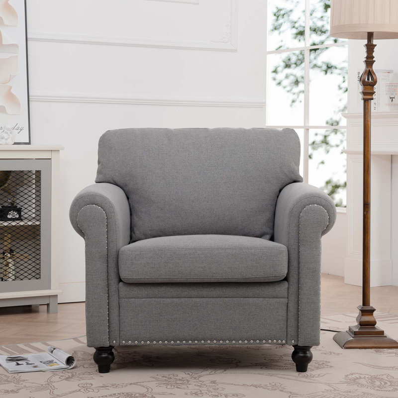 Canapé confortable à une place avec construction robuste pour la détente