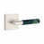 Satin Nickel/White Marble selected