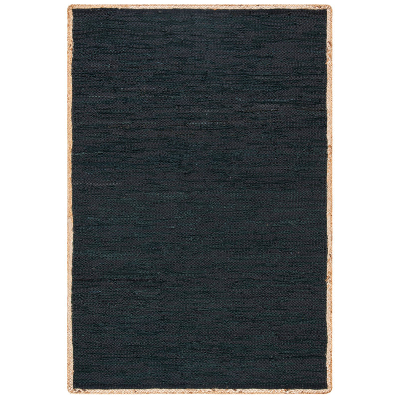 Zeitler Hand Woven Cotton Solid Color Rug in null, Rectangle 8' x 10'