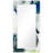 "Part The Skies I"Rectangular Beveled Mirror on Free Floating Reverse Printed Tempered Art Glass-725522613