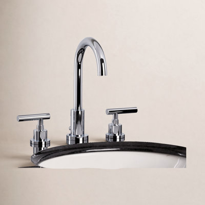 Manhattan Widespread Faucet with Drain