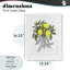 «Lemons & Flowers», reproduction d'art rétro encadrée sous verre, design par Cecilia Battaini-1726990197-1726990203