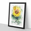 The Sunflower - Single Picture Frame Print on MDF-56924479-56924481
