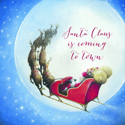 «Feyzullah Santa Claus Is Coming To Town», reproduction sur toile tendue