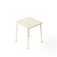 Table carrée pour l'extérieur Retro White-1422299959