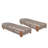 Outdoor Acacia Wood Patio Adjustable Lounge Chair - Uncushioned For Backyard Pool Garden-1474994730