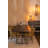 Acacia Metal Base Dining Table-79636745