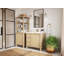 Chêne blanc Elizabeth X P 22 po Meuble-lavabo central D Quartz-109619271