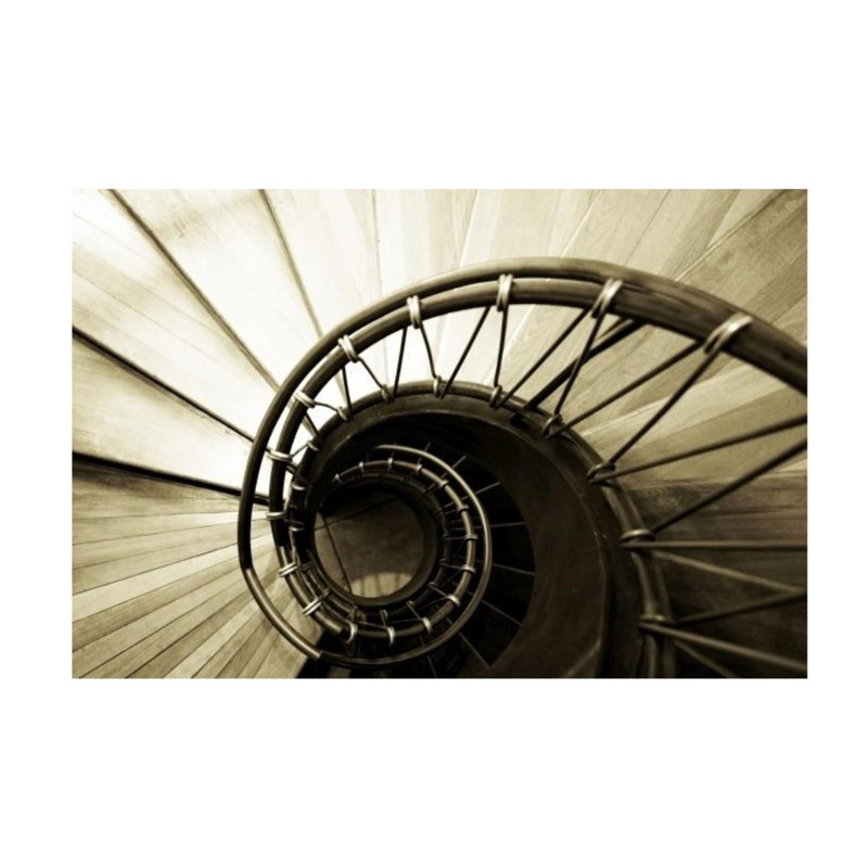 Into The Spiral Print by Guseul Park, 36" H x 54" W, Outdoor