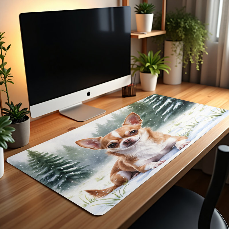 Polyester Desk Pad, 23.6x13.8