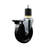 Phenolic Swivel 1-7/8 Inch Expanding Stem Caster with Brake SCC
